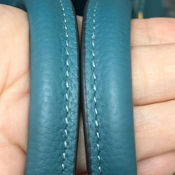 Her mes Birkin style leather bag like new Sz 30cm ❤️VDAY DEAL 1 day only❤️ - Picture 7 of 13